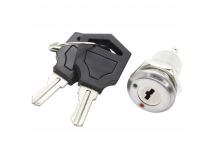 Переключатель замок DAIER KS-01-101C Переключатель замок на панельON-OFF SPST 250В 0,5А (12мм)