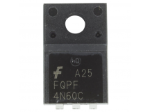 Полевые транзисторы FAIRCHILD FQPF4N60C (TO-220FP) Полевойтранзистор N-MOSFET 600В 2,6А