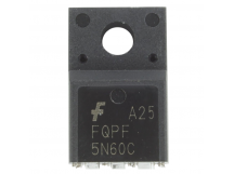 Полевые транзисторы FAIRCHILD FQPF5N60C (TO-220FP) Полевойтранзистор N-MOSFET 600В 4,5А