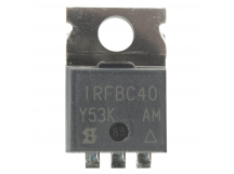 Полевые транзисторы INFINEON IRFBC40 (TO-220AB) Полевой транзисторN-MOSFET 600В 6,2А