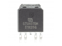 Полевые транзисторы SamHop Microelectronics STU407DH (TO-252-4L)Полевой транзистор N/P-MOSFET 40В 12A/16A