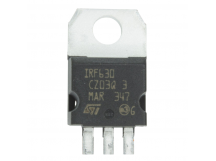 Полевые транзисторы STM IRF630 (TO-220) Полевой транзисторN-MOSFET 200В 9А