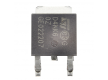 Полевые транзисторы STM STD4NK60ZT4 (D-PAK) Полевой транзисторN-MOSFET 600В 4А