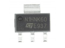 Полевые транзисторы STM STN1HNK60 (SOT-223) Полевой транзисторN-MOSFET 600В 0,4А