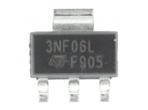 Полевые транзисторы STM STN3NF06L (SOT-223) Полевой транзисторN-MOSFET 60В 4А