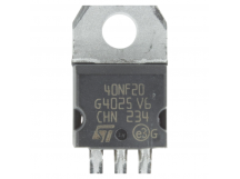 Полевые транзисторы STM STP40NF20 (TO-220AB) Полевой транзисторN-MOSFET 200В 40А