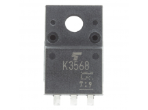 Полевые транзисторы TOSHIBA 2SK3568 (TO-220F) Полевой транзисторN-MOSFET 500В 12А