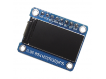 Модули индикации, управления LCD IPS 0,96" Графический IPS-дисплей80x160 с контроллером ST7735S (RGB)