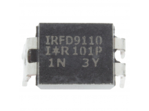 Полевые транзисторы INFINEON IRFD9110 (DIP-4) Полевой транзисторP-MOSFET 100В 0,7А