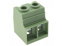 Винтовые клеммники KAIFENG KF137-15.0-02P-1G (Зеленый) Винтовойклеммник на плату 2 конт. шаг 15мм 1000В 125А