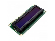 Модули индикации, управления NONAME LCD1602 СимвольныйЖК-индикатор 16x2 SPLC780D/AIP31066 (синий)