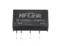 Модули питания Hi-Link B1205S-2WR3 Модуль DC-DC преобразователь сгальванической развязкой Uвх=12В Uвых=5В Pвых=2Вт