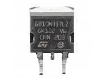 Биполярные транзисторы (IGBT) STM STGB10NB37LZT4 (D2-PAK)Биполярный транзистор IGBT 440В 20А