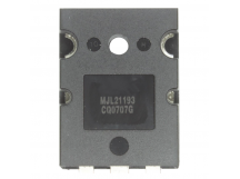 Биполярные транзисторы ONS MJL21193G (TO-264) Биполярныйтранзистор PNP 250В 16А