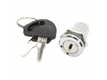 Переключатель замок DAIER K16-101 Переключатель замок на панельON-OFF SPST 250В 2А (16мм)