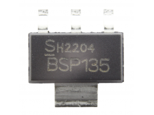 Полевые транзисторы INFINEON BSP135H6327XTSA1 (SOT-223) Полевойтранзистор N-MOSFET 600В 0,12А