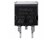 Полевые транзисторы STM STB14NK60ZT4 (D2-PAK) Полевой транзисторN-MOSFET 600В 13,5А