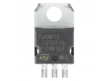 Полевые транзисторы STM STP140NF75 (TO-220AB) Полевой транзисторN-MOSFET 75В 120А