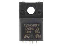 Полевые транзисторы STM STP17NK40ZFP (TO-220FP) Полевойтранзистор N-MOSFET 400В 15А