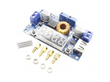 Модули зарядки NONAME XL4015E1 Модуль зарядки с Step-Down DC-DCпреобразователем Uвх=5-36В Uвых=1,25-32В Iвых=0-5А  и цифровойиндикацией тока, напряжения