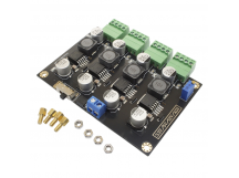 Модули питания NONAME LM2596x4 Модуль Step-Down DC-DCпреобразователь Uвх=15-37В Uвых=3,3/5/12/ADJ Imax=3А