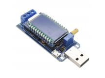 Модули питания NONAME DC-DC USB/microUSB Модуль Step-Up/DownDC-DC преобразователь Uвх=5В Uвых=1,2-24В с цифровым индикаторомнапряжения и тока