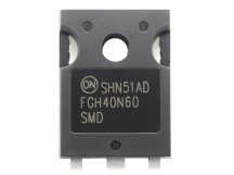 Биполярные транзисторы (IGBT) ONS FGH40N60SMD (TO-247)Биполярный транзистор IGBT 600В 40А
