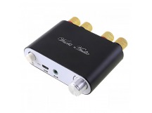 Модули аудио Wuzhi Audio TPA3116D2 Модуль ZK-502D УНЧ D-класса2x50Вт 4 Ом Uпит=9-24В, MP3 с приемником Bluetooth 5.0, AUX,MicroUSB