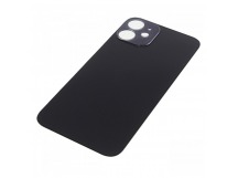 Задняя крышка для iPhone 12 mini (черный) с широкими отверстиями,ориг