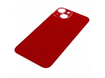 Задняя крышка для iPhone 14 (красный) с широкими отверстиями, ориг