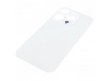 Задняя крышка для iPhone 15 Pro (белый) с широкими отверстиями, ориг