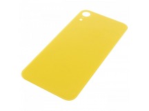 Задняя крышка для iPhone XR (желтый) с широким отверстием, ориг