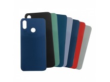 Задняя накладка для Huawei P20 Lite (силикон, розовая), ориг