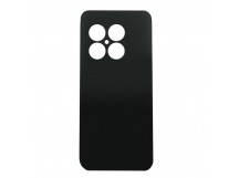 Задняя накладка для OnePlus 10 Pro 5G (силикон, с защитой камеры,черная (Full Case)), ориг