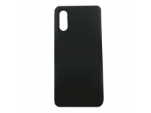 Задняя накладка для Samsung A02/A022 Galaxy A02 (2021) (силикон,черная), ориг