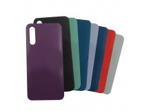 Задняя накладка для Samsung A30s/A50/A50s/A507/A505/A307FN/GalaxyA30s/A50/A50s (силикон, синее море) ориг