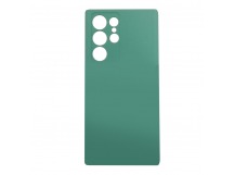 Задняя накладка для Samsung S908B Galaxy S22 Ultra 5G (2022)(силикон, с защитой камеры, синее море (Full Case)), ориг