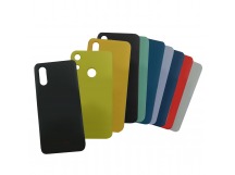 Задняя накладка для Xiaomi Mi 8 (силикон, розовая), ориг