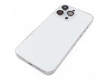 Задняя крышка для iPhone 13 Pro (серебро) в сборе, ориг
