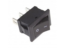 Клавишные переключатели JIETONG SMRS-102-1C3-B/B Переключательна панель черный ON-ON SPDT 250В 1А (13,8х9мм)