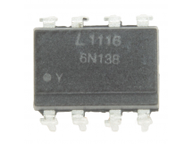 Оптопары LITEON 6N138 (DIP-8) Оптопара транзисторная