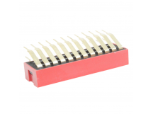 DIP-переключатели DAIER DA-12R (Красный) DIP переключатель 12 поз.угловой 50В 0,1А