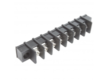 Барьерные клеммники CNLIFENG LF411SM-7.62-08P [LF25SM] (Черный)Барьерный клеммник на плату 8 конт. шаг 7,62мм 300В 20А
