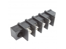Барьерные клеммники CNLIFENG LF413SM-10.0-04P [LF55SM] (Черный)Барьерный клеммник на плату 4 конт. шаг 10мм 300В 30А