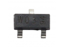 Биполярные транзисторы NXP PDTA114ET (SOT-23)/*03 Цифровойбиполярный транзистор PNP 50В 0,1А R1=10 кОм R2=10 кОм