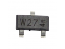 Биполярные транзисторы NXP PDTC114YT (SOT-23)/*27 Цифровойбиполярный транзистор NPN 50В 0,1А R1=10 кОм R2=47 кОм