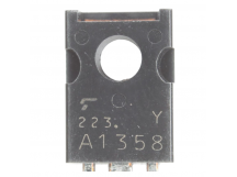 Биполярные транзисторы TOSHIBA 2SA1358-Y (TO-126) Биполярныйтранзистор PNP 120В 1А