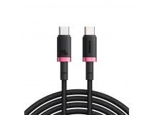 Кабель Baseus Dura 240W (Быстрая зарядка) (USB C - USB C) (1m) (Red Black)