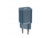 СЗУ Baseus Super Si (Быстрая зарядка) (USB-C) (20W EU) (Синий)