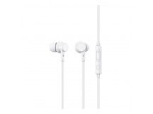 Проводные наушники с микрофоном внутриканальные Celebrat G40 Type-C  (white) (245630)